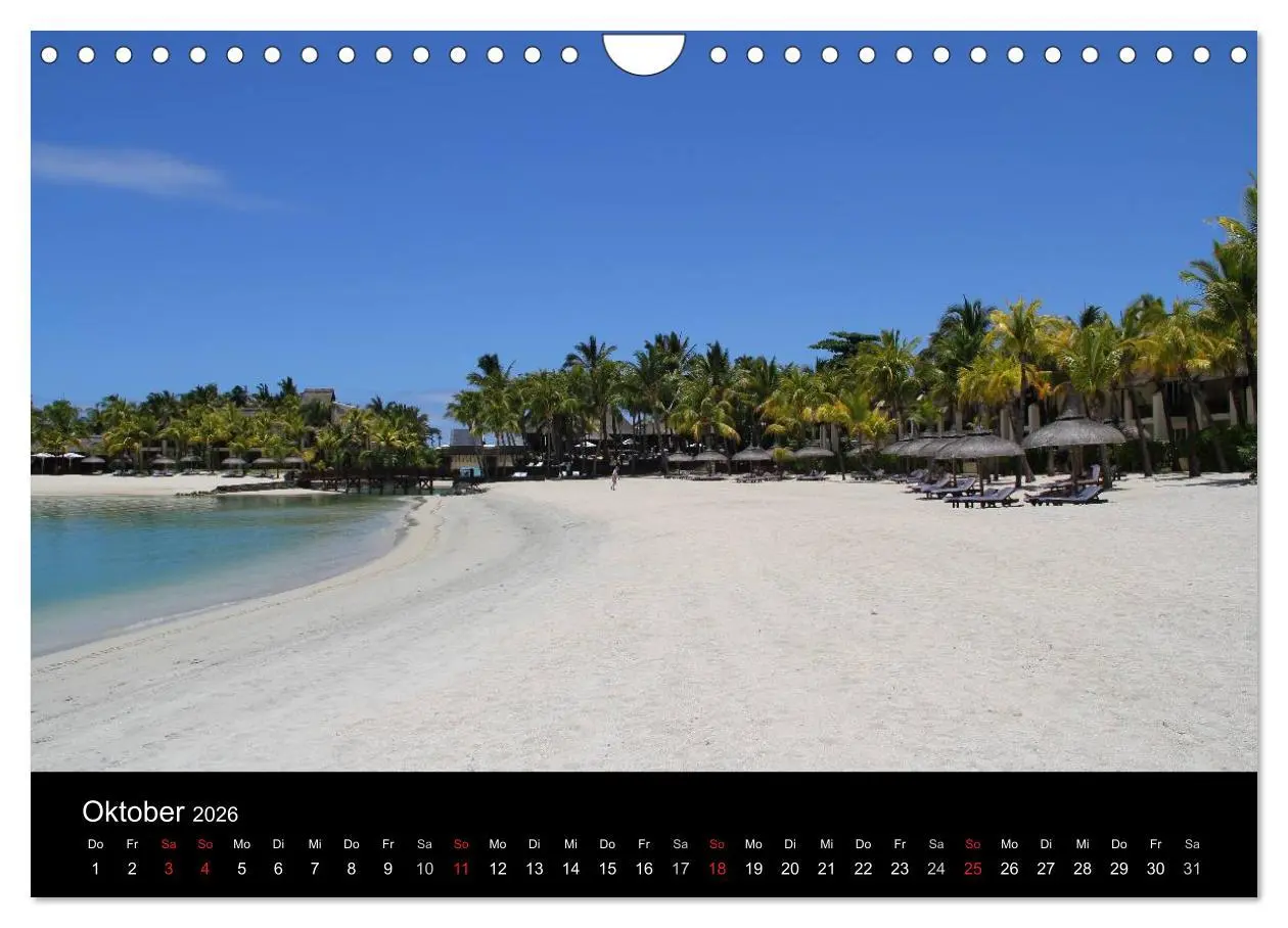 Bild: 9783516172157 | Trauminsel Mauritius (Wandkalender 2026 DIN A4 quer), CALVENDO...