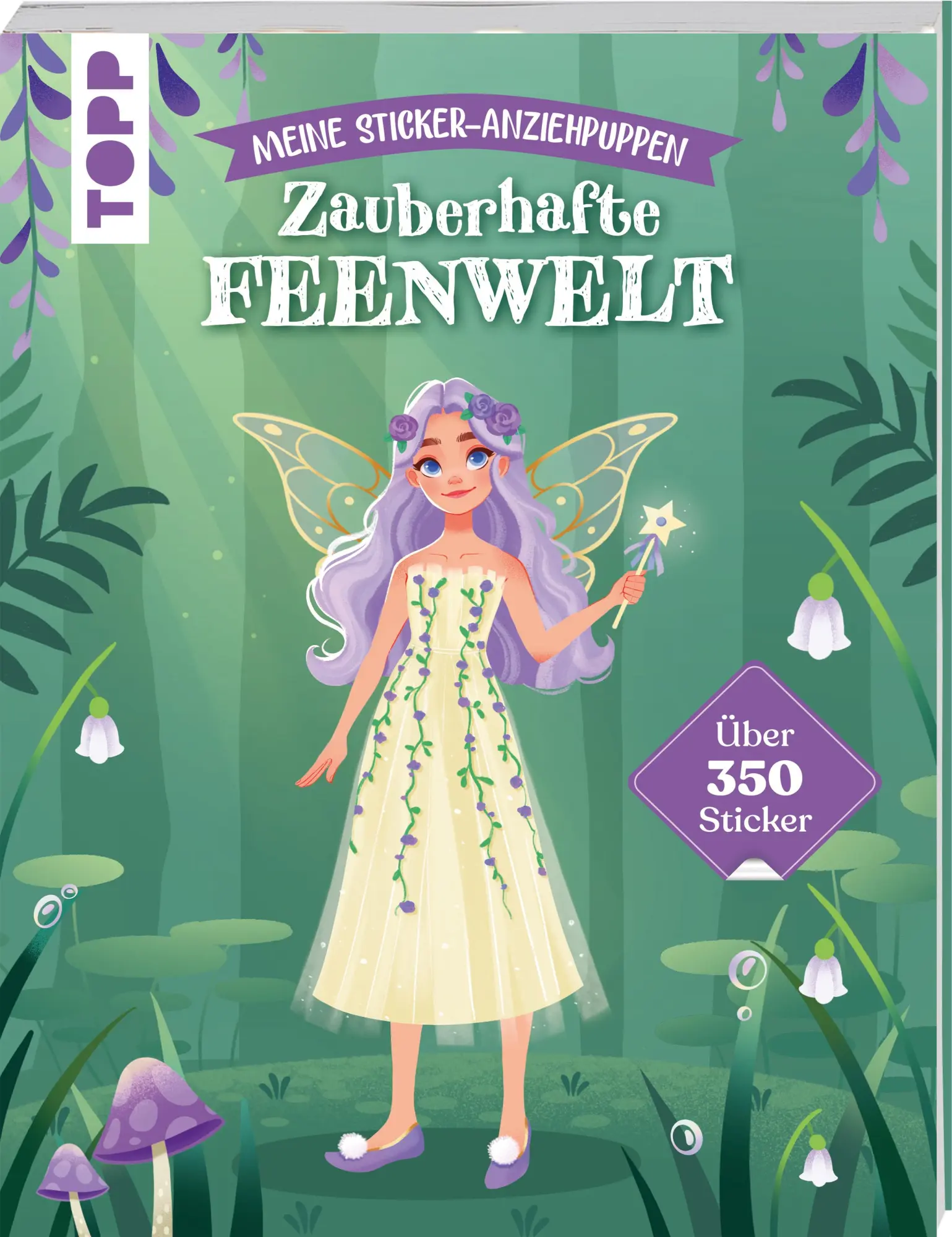 Cover: 9783735892157 | Meine Sticker-Anziehpuppen. Zauberhafte Feenwelt | über 350 Sticker