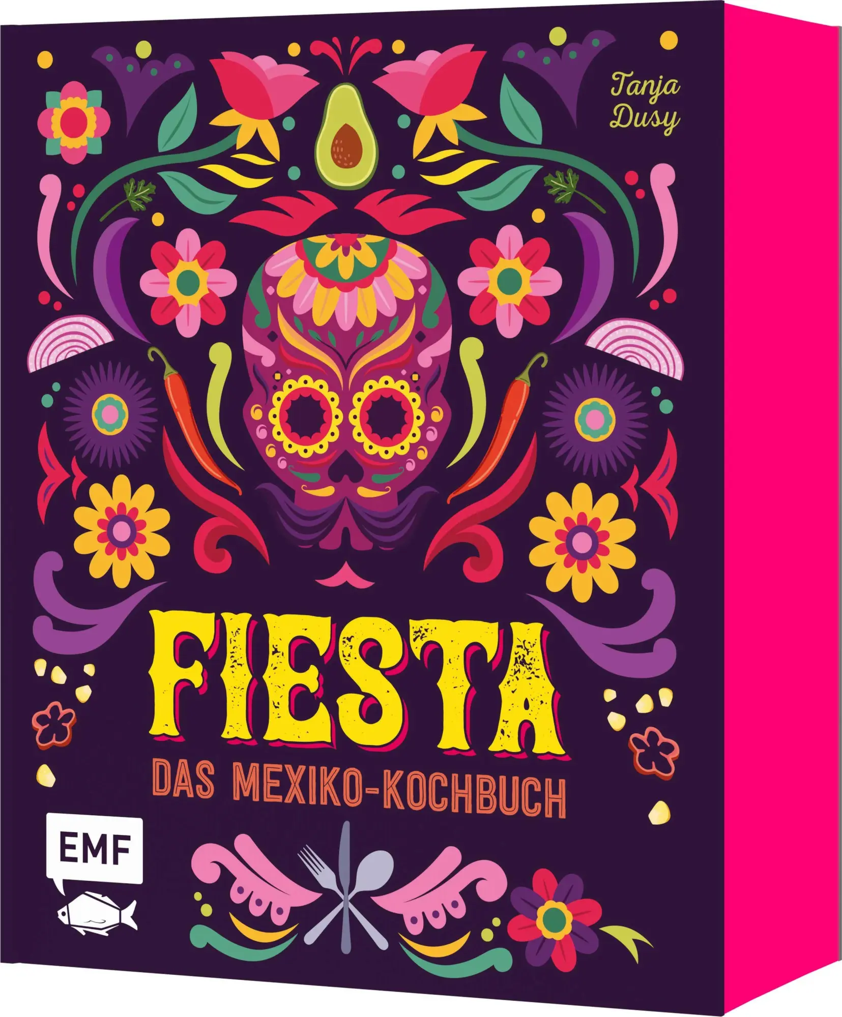 Cover: 9783745932157 | Fiesta - Das Mexiko-Kochbuch - mit edler Ausstattung und Farbschnitt