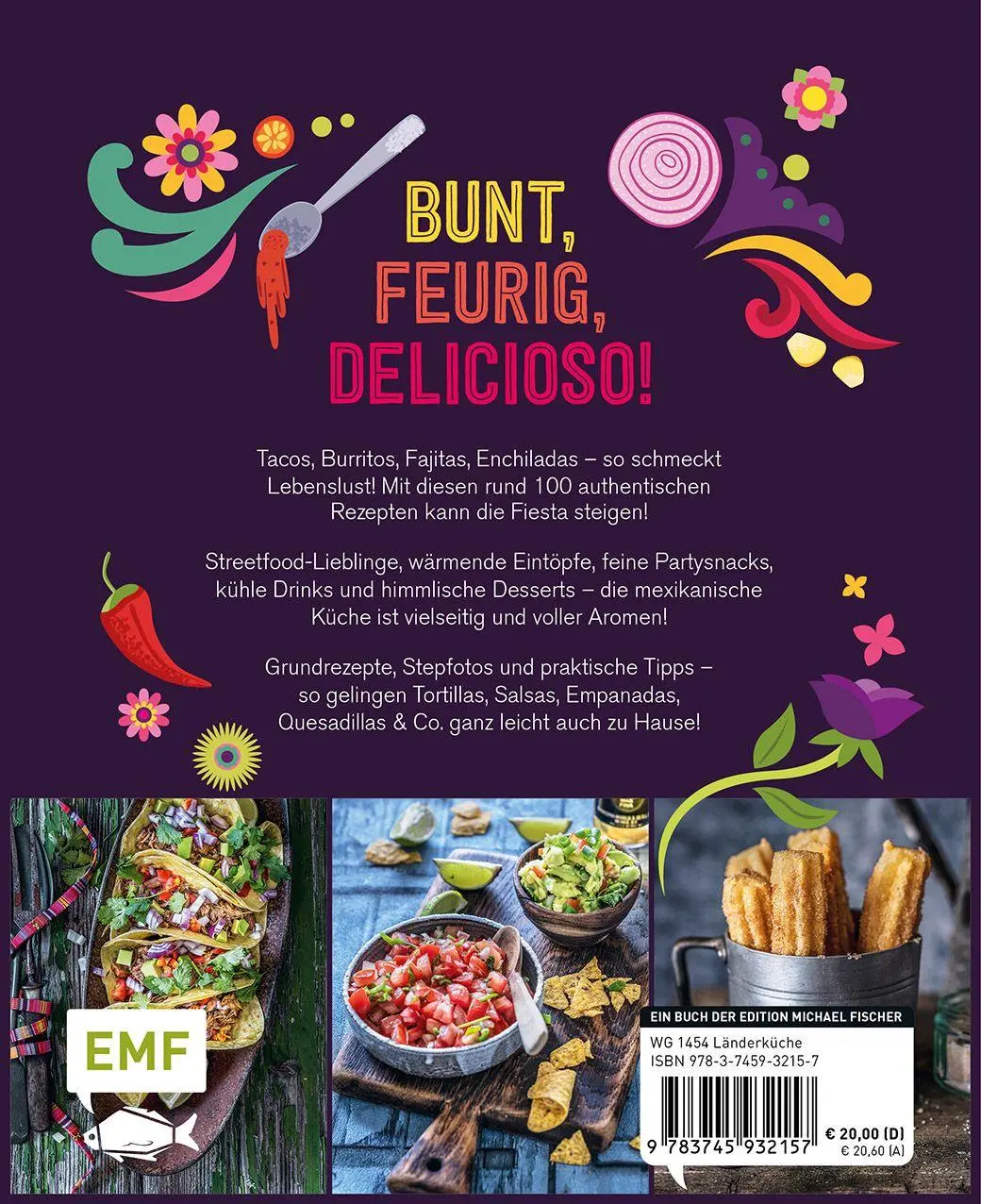 Bild: 9783745932157 | Fiesta - Das Mexiko-Kochbuch - mit edler Ausstattung und Farbschnitt