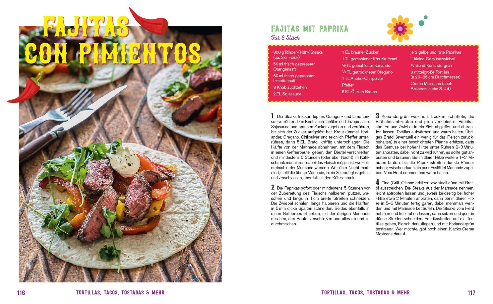 Bild: 9783745932157 | Fiesta - Das Mexiko-Kochbuch - mit edler Ausstattung und Farbschnitt