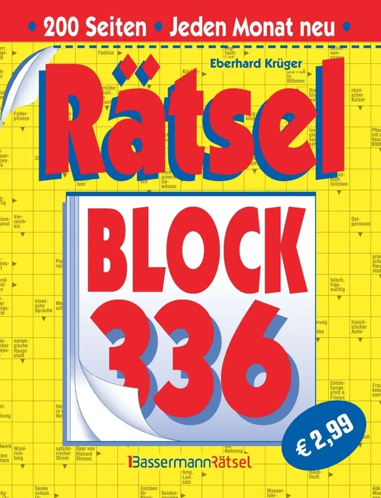 Cover: 9783809452157 | Rätselblock 336 | Eberhard Krüger | Taschenbuch | 200 S. | Deutsch