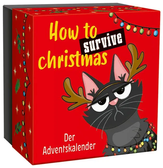 Cover: 4280000572257 | How to survive christmas | Der Adventskalender | Birgit Ebbert | Buch