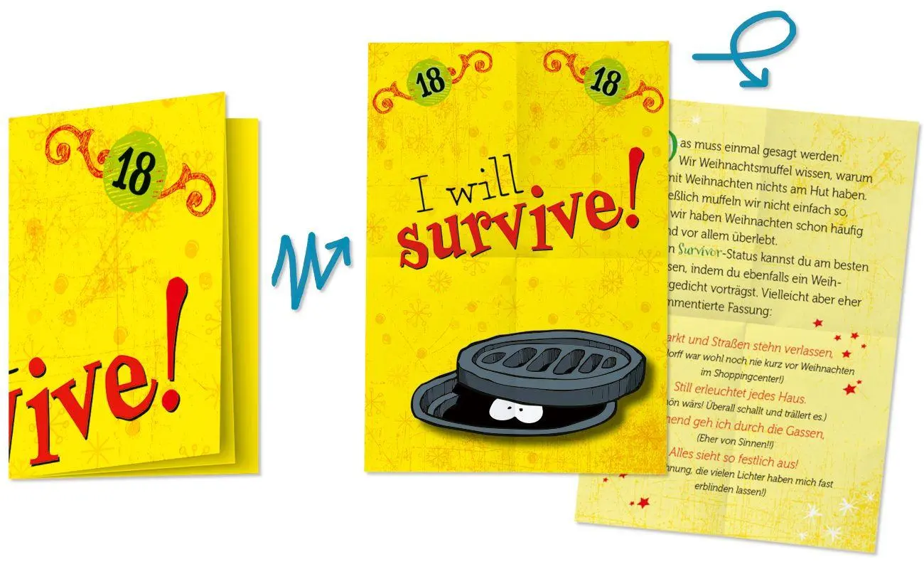 Bild: 4280000572257 | How to survive christmas | Der Adventskalender | Birgit Ebbert | Buch