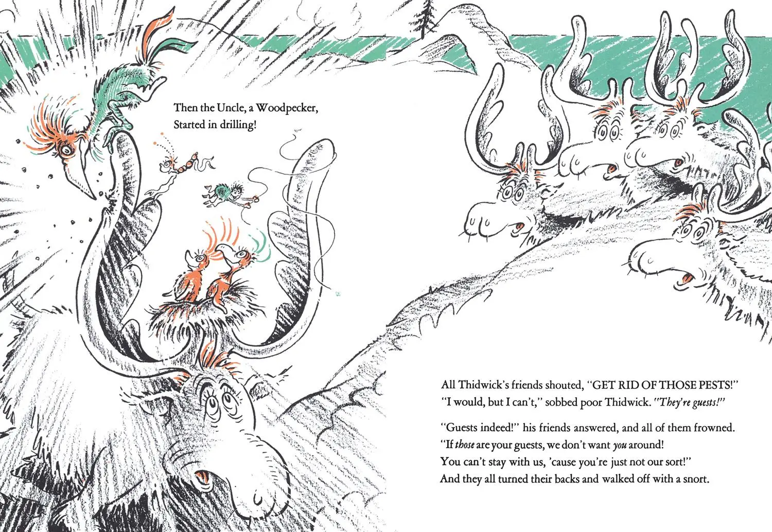 Bild: 9780008592257 | Thidwick the Big-Hearted Moose | Seuss | Taschenbuch | Englisch | 2023