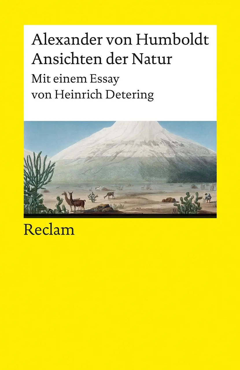 Cover: 9783150142257 | Ansichten der Natur. Mit einem Essay von Heinrich Detering | Humboldt