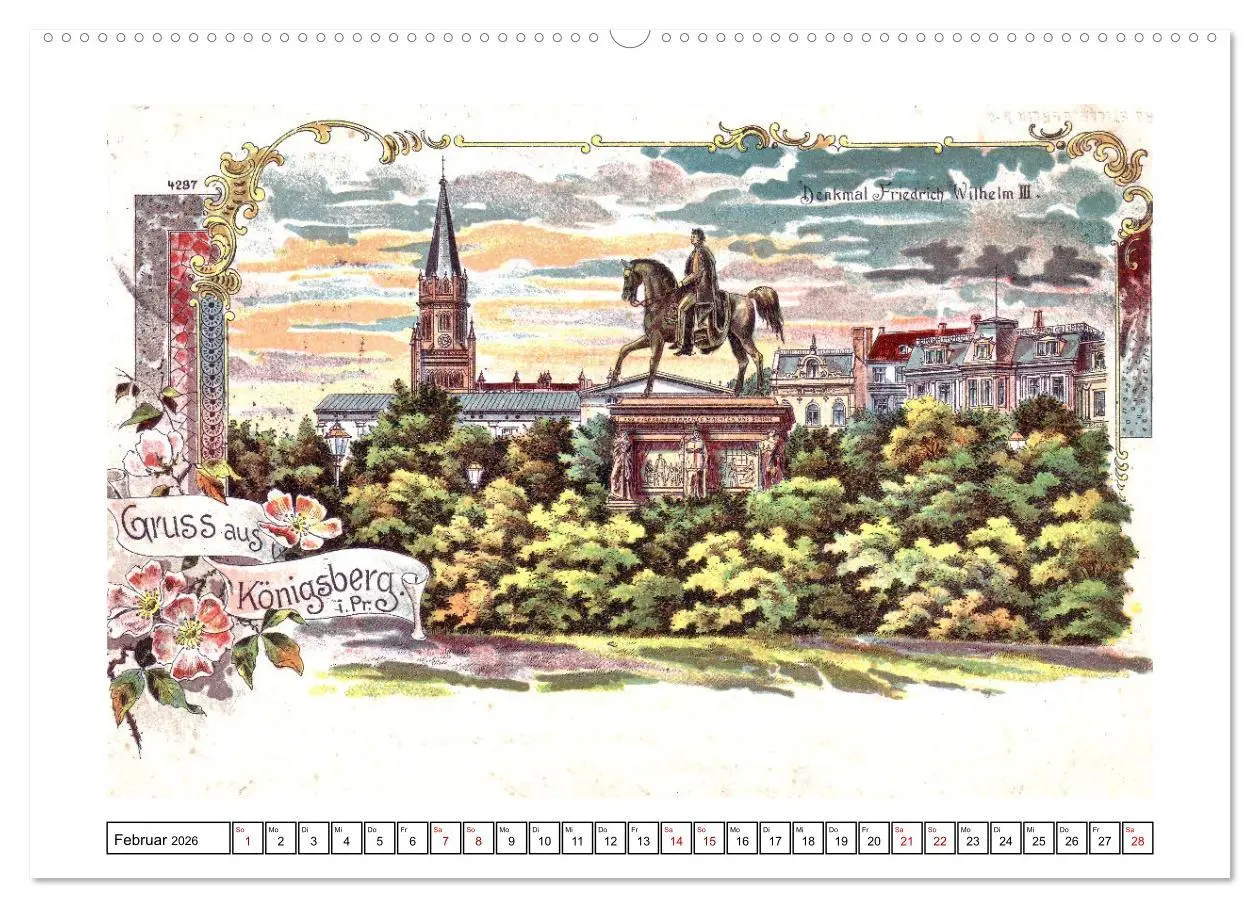 Bild: 9783457832257 | Gruss aus Königsberg (Wandkalender 2026 DIN A2 quer), CALVENDO...