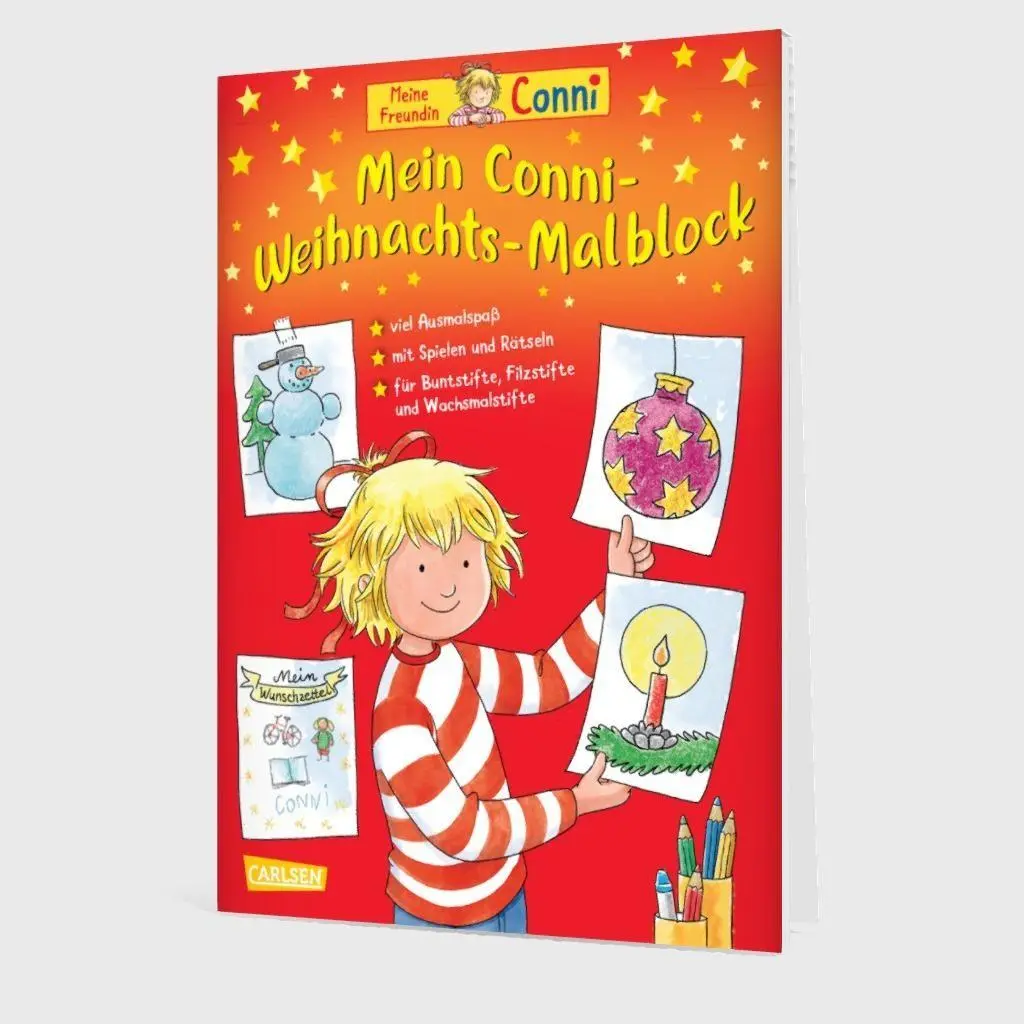 Bild: 9783551192257 | Mein Conni Weihnachts-Malblock | Hanna Sörensen | Taschenbuch | 96 S.