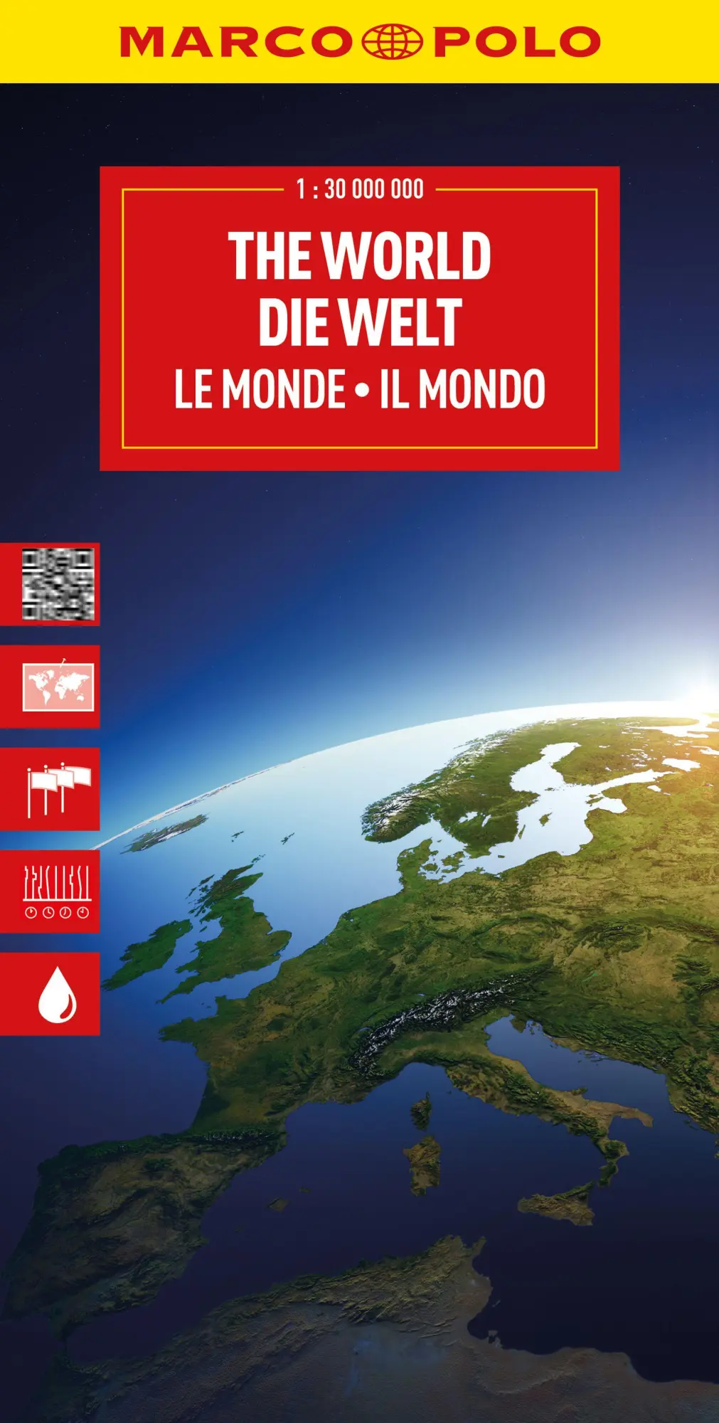 Cover: 9783575022257 | MARCO POLO Reisekarte Die Welt 1:30 Mio. | (Land-)Karte | Deutsch