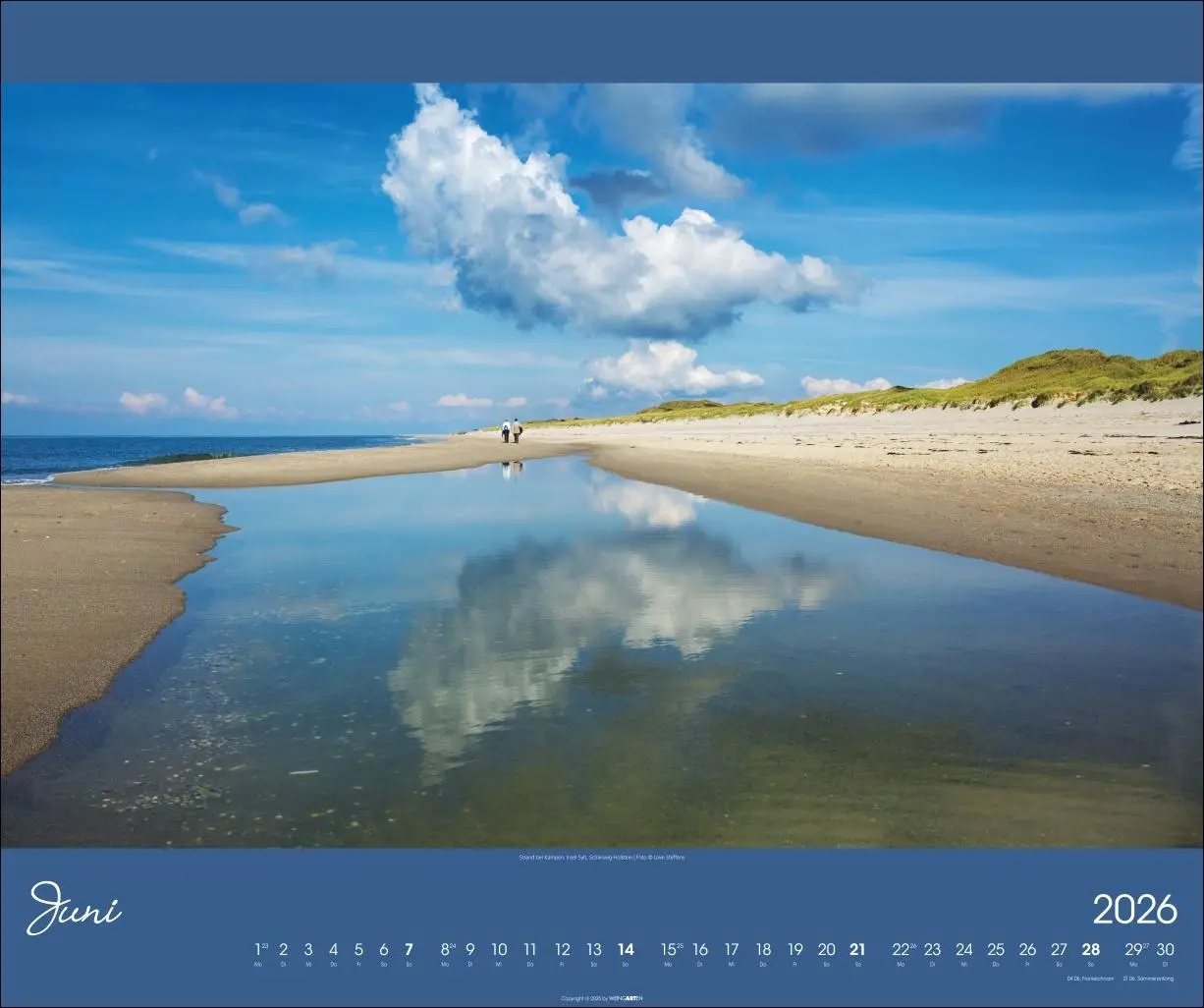 Bild: 9783839902257 | Nordsee Kalender 2026 | Uwe Steffens | Kalender | Spiralbindung | 2026