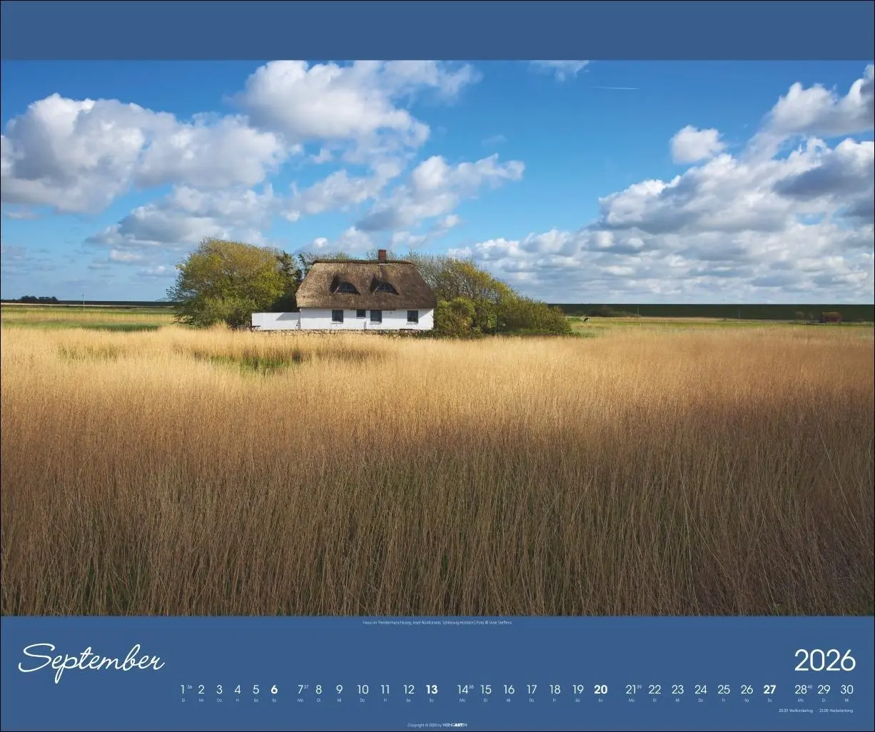 Bild: 9783839902257 | Nordsee Kalender 2026 | Uwe Steffens | Kalender | Spiralbindung | 2026
