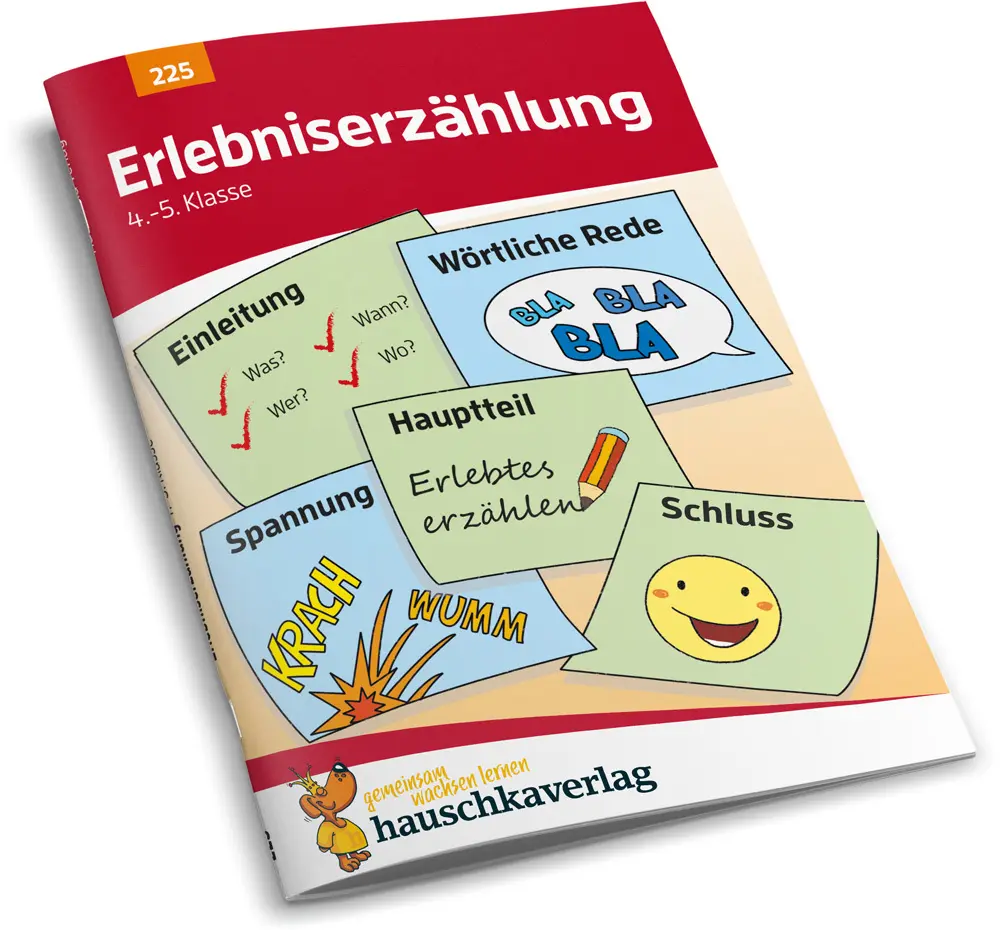Cover: 9783881002257 | Erlebniserzählung. Aufsatz 4./5. Klasse, A5-Heft | Gerhard Widmann
