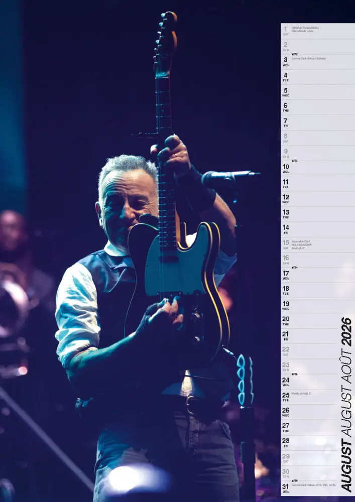 Bild: 9798893612257 | Bruce Springsteen Kalender 2026 | Kalender | 14 S. | Deutsch | 2026