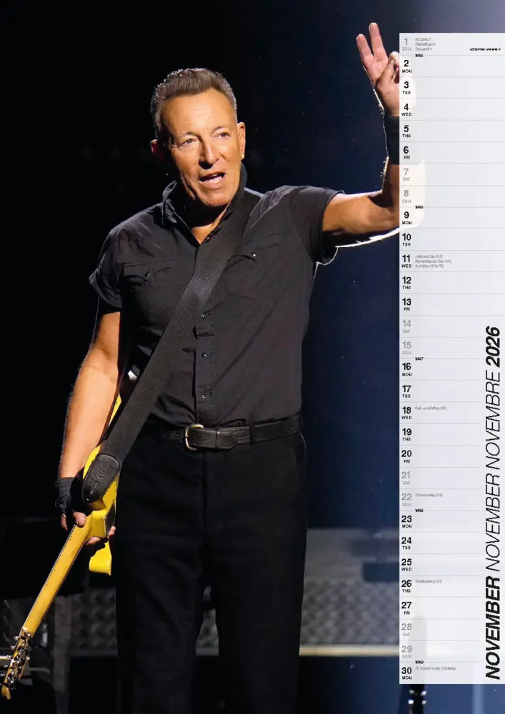 Bild: 9798893612257 | Bruce Springsteen Kalender 2026 | Kalender | 14 S. | Deutsch | 2026