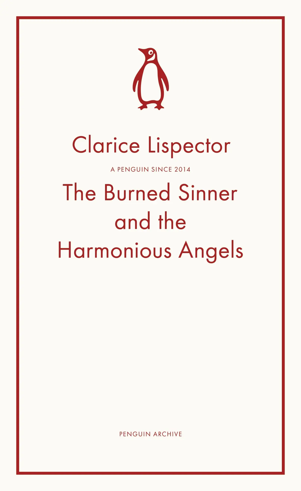 Cover: 9780241752357 | The Burned Sinner and the Harmonious Angels | Clarice Lispector | Buch