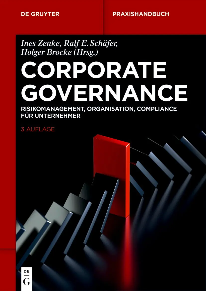 Cover: 9783111212357 | Corporate Governance | Ines Zenke (u. a.) | Buch | LXXVIII | Deutsch