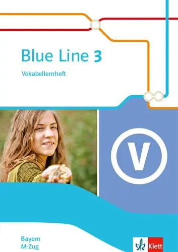 Cover: 9783125482357 | Blue Line 3 M-Zug. Ausgabe Bayern. Vokabellernheft Klasse 7 | Hamm