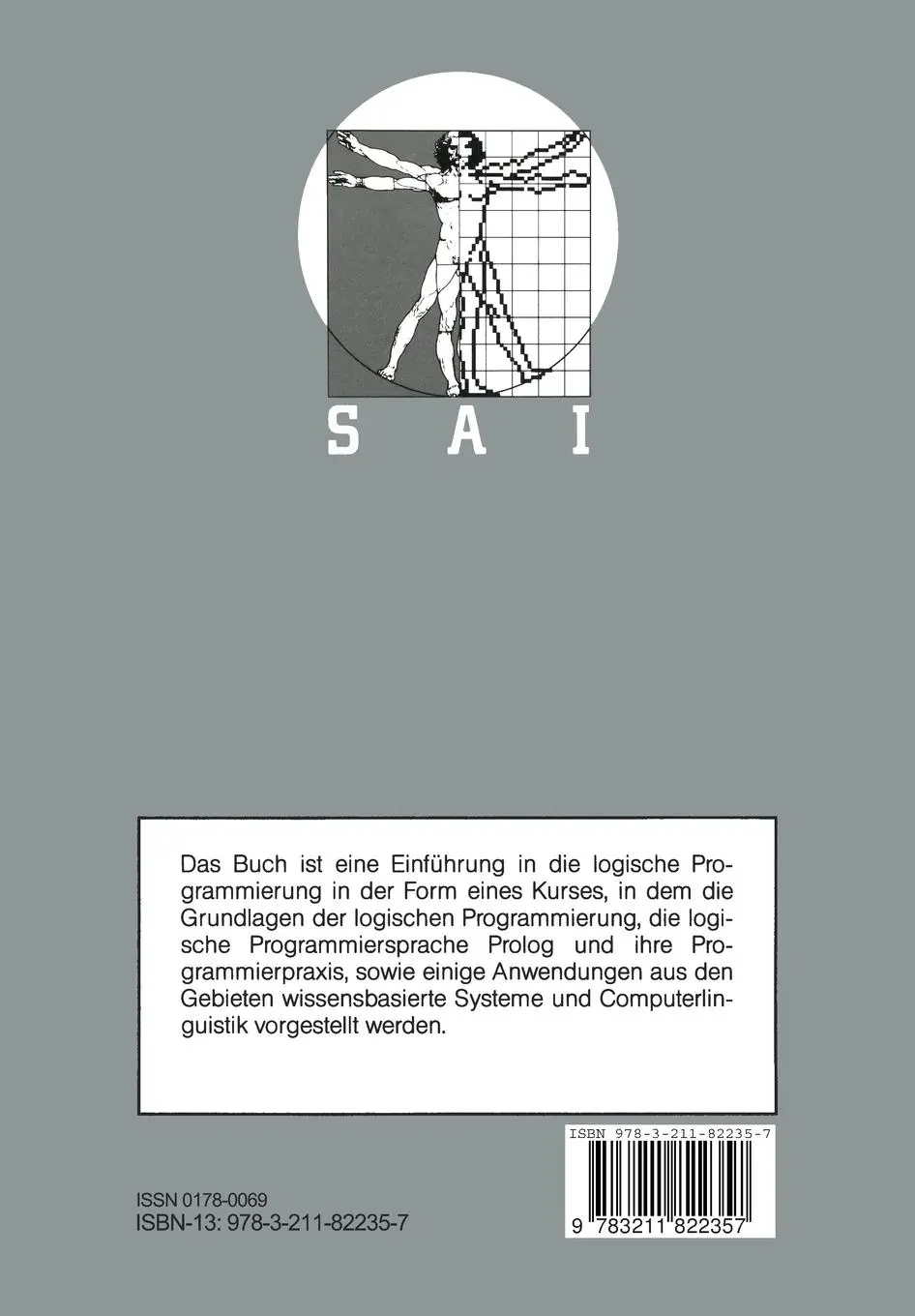 Rückseite: 9783211822357 | Kurs in Logischer Programmierung | Norbert E. Fuchs | Taschenbuch | xi