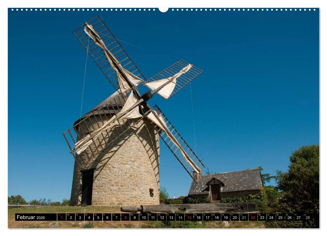 Bild: 9783516222357 | Windmühlen in Europa (hochwertiger Premium Wandkalender 2026 DIN A2...