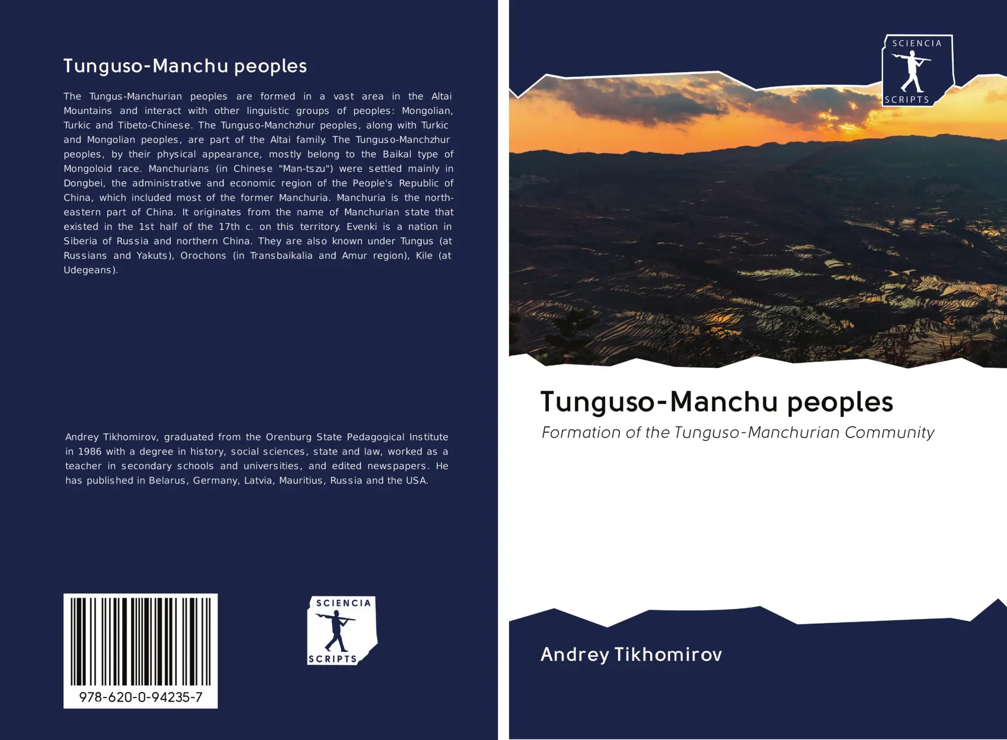 Cover: 9786200942357 | Tunguso-Manchu peoples | Formation of the Tunguso-Manchurian Community
