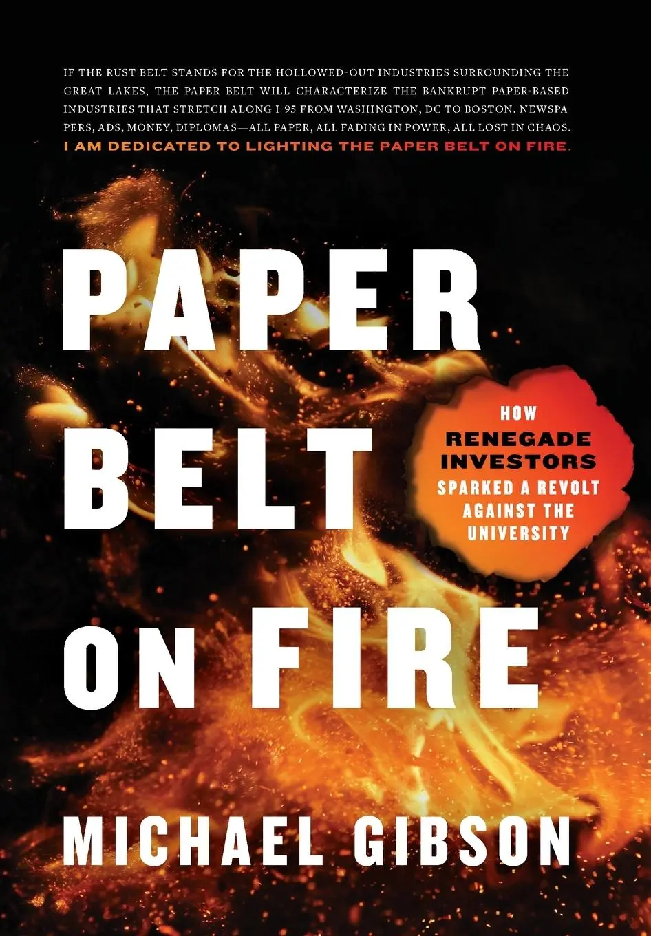 Cover: 9781641772457 | Paper Belt on Fire | The Fight for Progress in an Age of Ashes | Buch