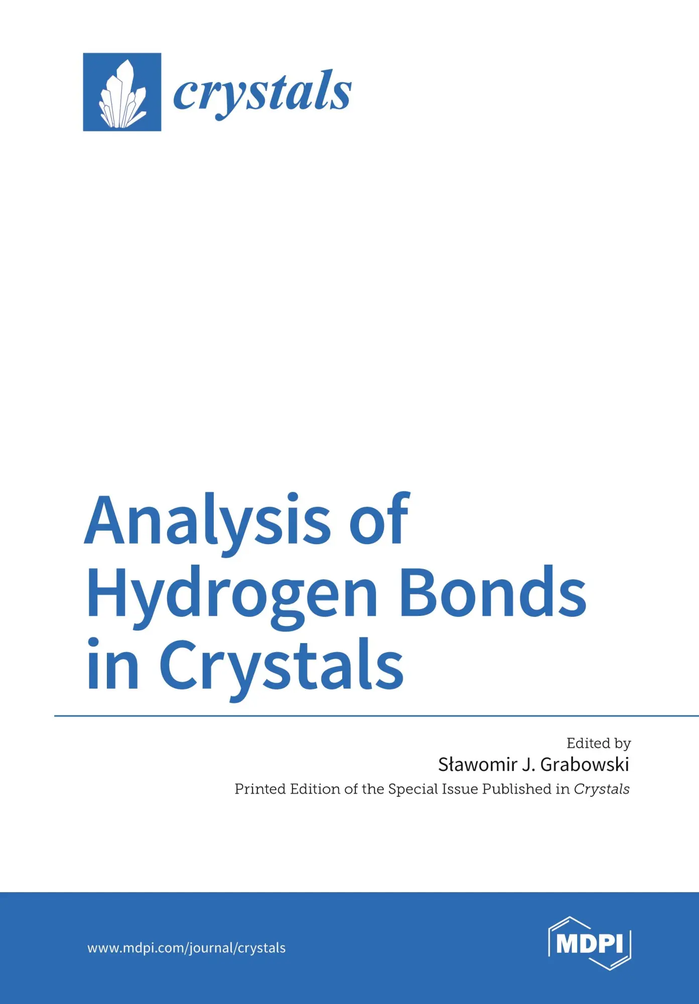 Cover: 9783038422457 | Analysis of Hydrogen Bonds in Crystals | Buch | Englisch | 2016