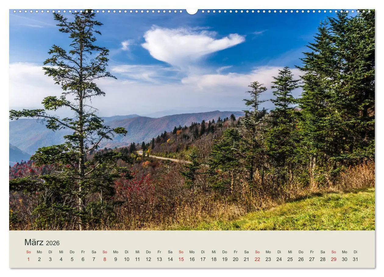 Bild: 9783457742457 | Appalachen - Süd (hochwertiger Premium Wandkalender 2026 DIN A2...