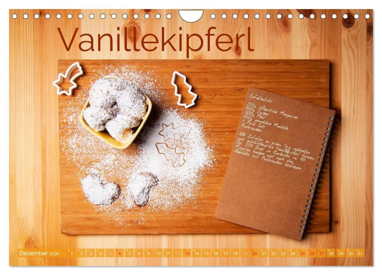 Bild: 9783457982457 | Einfache vegane Rezepte (Wandkalender 2026 DIN A4 quer), CALVENDO...