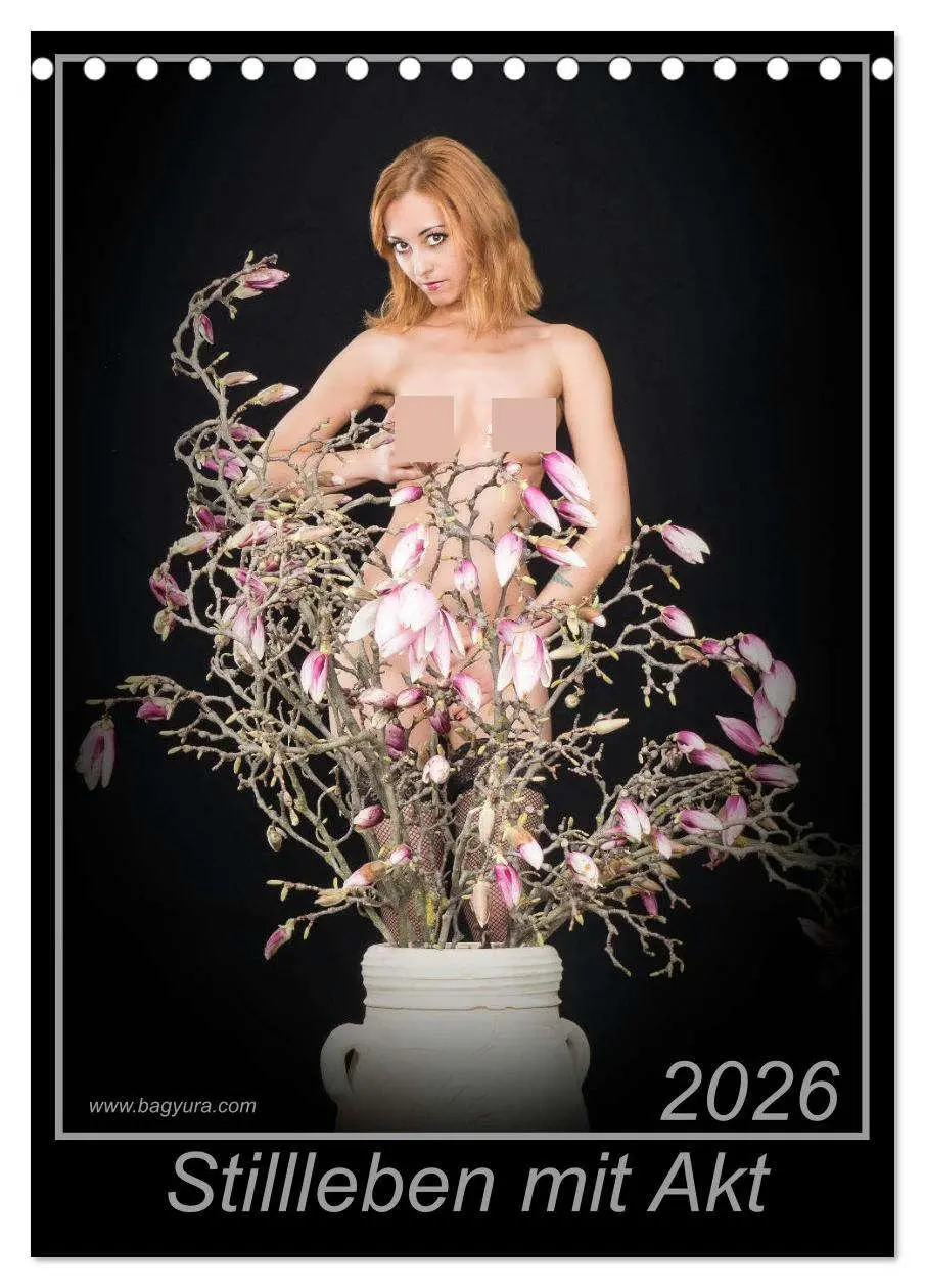 Cover: 9783516382457 | Stillleben mit Akt (Tischkalender 2026 DIN A5 hoch), CALVENDO...