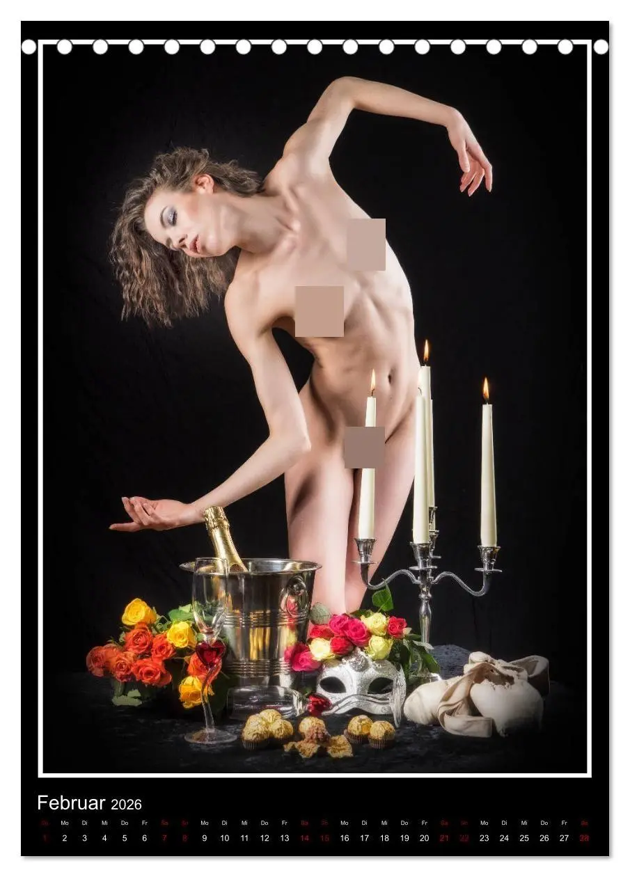Bild: 9783516382457 | Stillleben mit Akt (Tischkalender 2026 DIN A5 hoch), CALVENDO...
