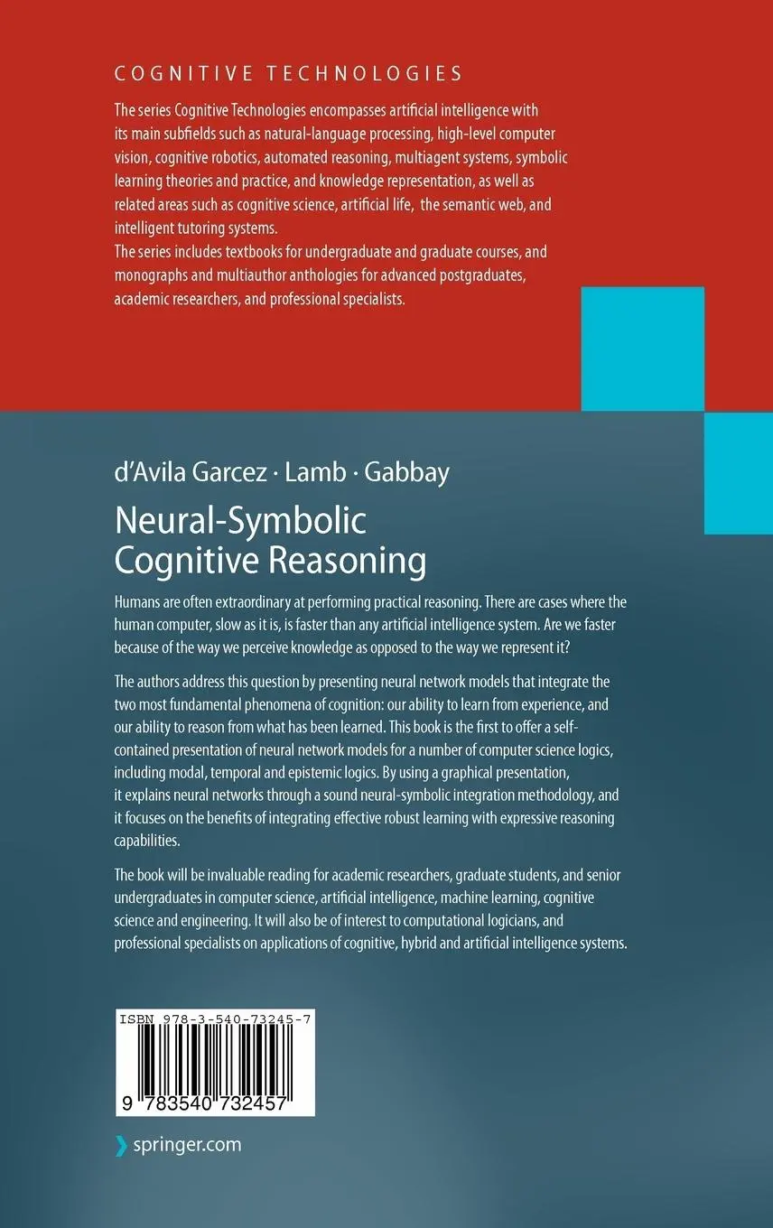 Rückseite: 9783540732457 | Neural-Symbolic Cognitive Reasoning | Artur S. D'Avila Garcez (u. a.)