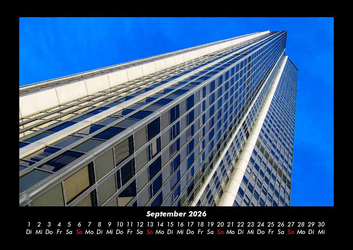 Bild: 9783695412457 | Architektur - Hochhäuser 2026 Fotokalender DIN A3 | Tobias Becker