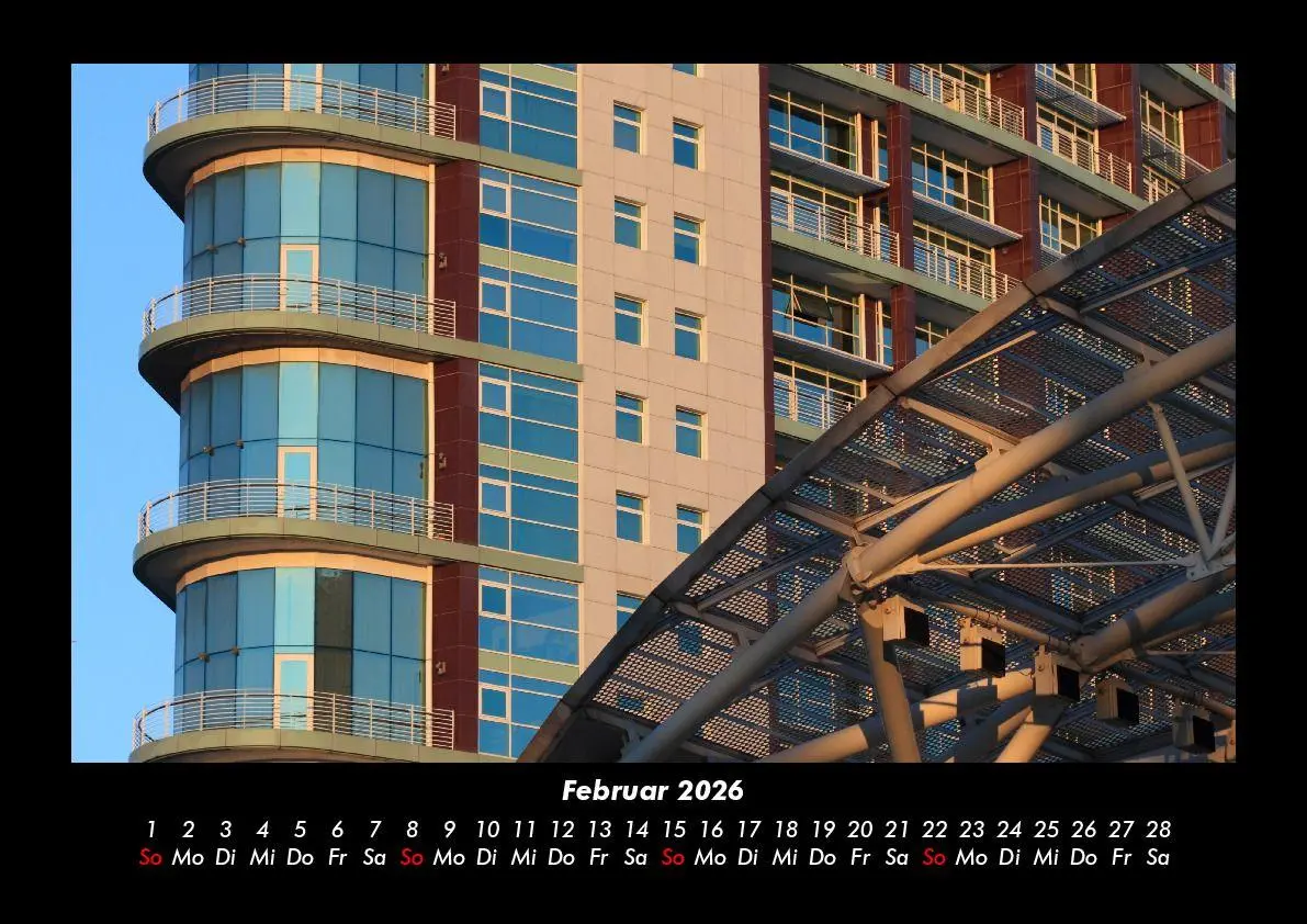 Bild: 9783695412457 | Architektur - Hochhäuser 2026 Fotokalender DIN A3 | Tobias Becker