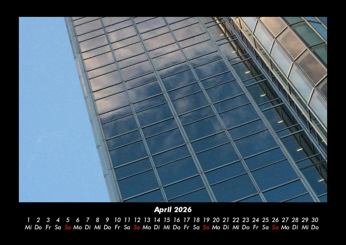 Bild: 9783695412457 | Architektur - Hochhäuser 2026 Fotokalender DIN A3 | Tobias Becker