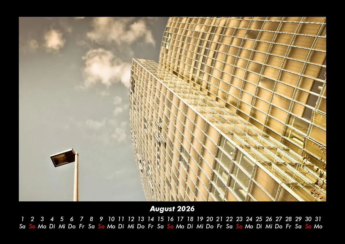Bild: 9783695412457 | Architektur - Hochhäuser 2026 Fotokalender DIN A3 | Tobias Becker