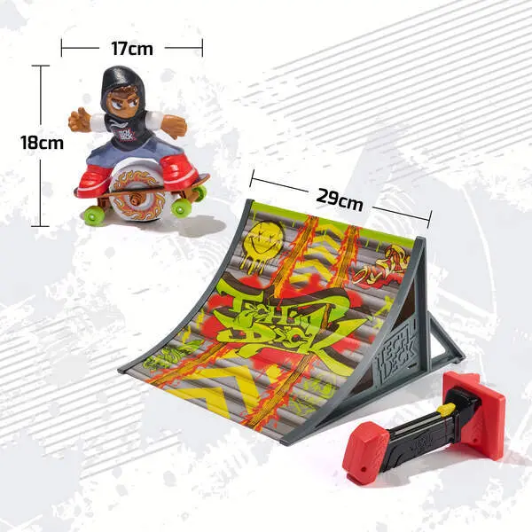 Bild: 681147082557 | TED Tech Deck Shred n Blast Sk8Board | Karton | 70825 | Deutsch | 2026