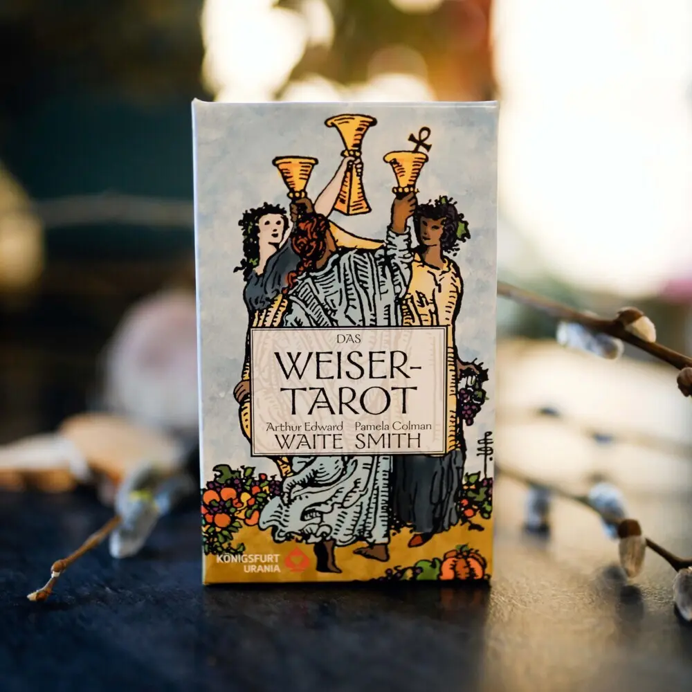 Bild: 4250375102557 | Das Weiser-Tarot - Tarot von A.E. Waite in den ursprünglichen...