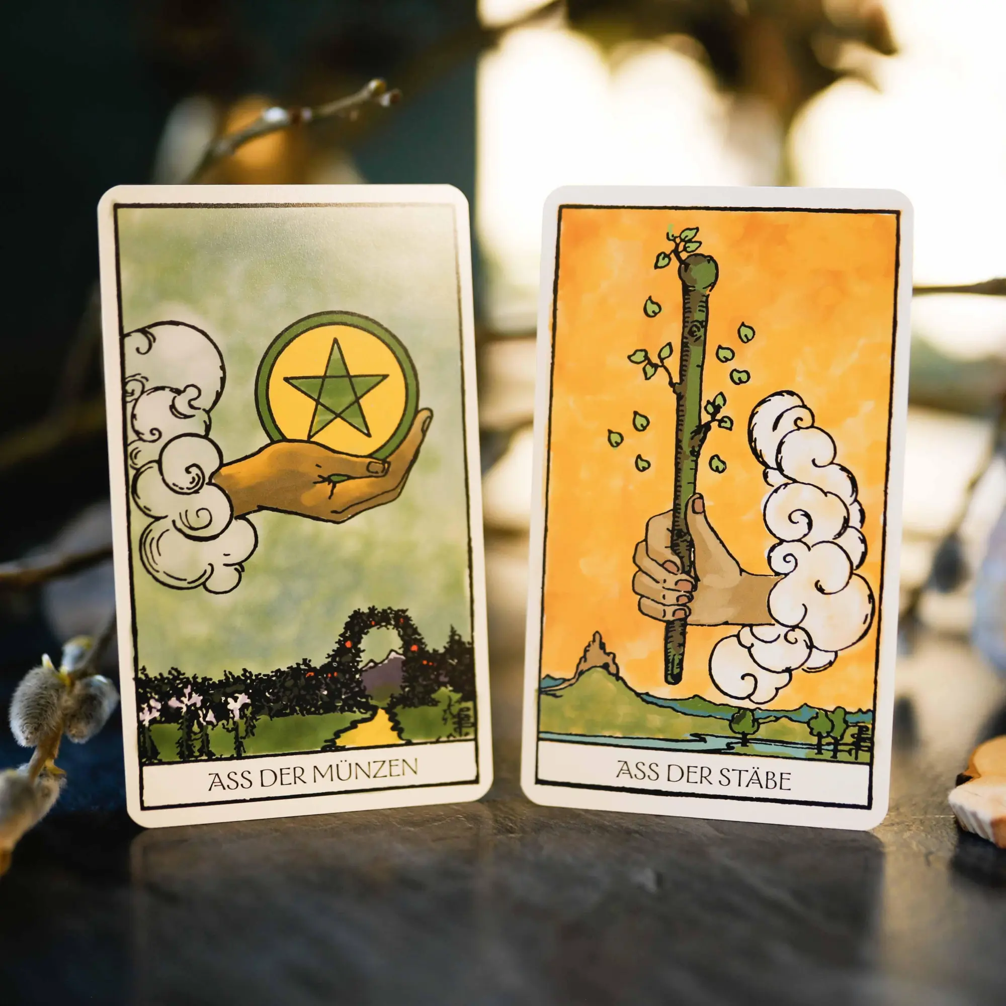 Bild: 4250375102557 | Das Weiser-Tarot - Tarot von A.E. Waite in den ursprünglichen...