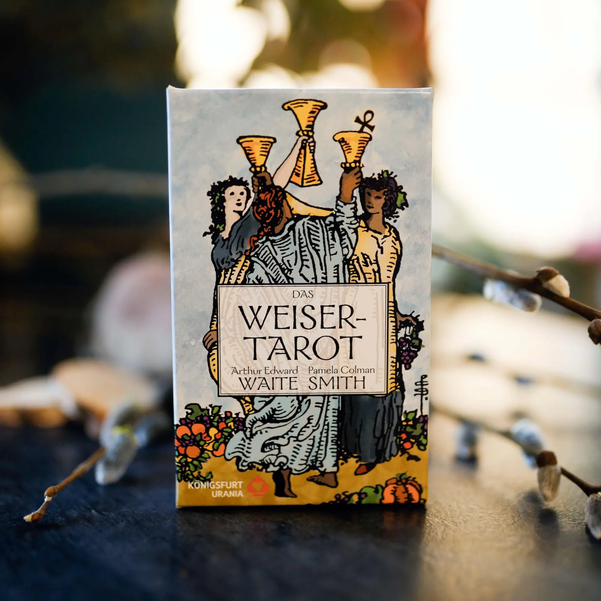 Bild: 4250375102557 | Das Weiser-Tarot - Tarot von A.E. Waite in den ursprünglichen...