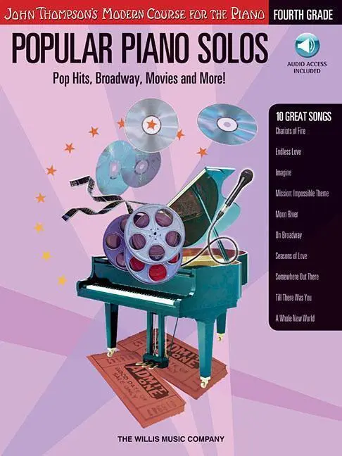 Cover: 9781423412557 | Popular Piano Solos - Fourth Grade (Book/Online Audio) | Corp | Buch