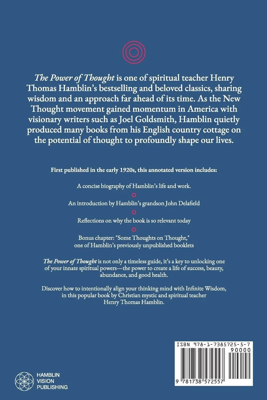 Rückseite: 9781738572557 | The Power of Thought | Henry Thomas Hamblin | Taschenbuch | Englisch