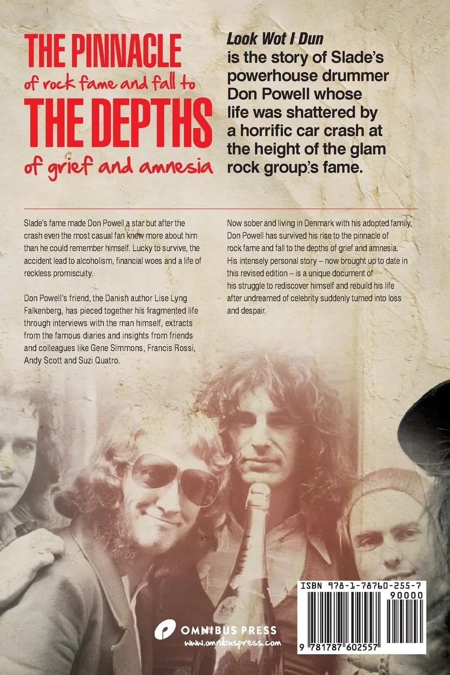 Rückseite: 9781787602557 | Look Wot I Dun | My Life in Slade (Updated Edition) | Powell (u. a.)