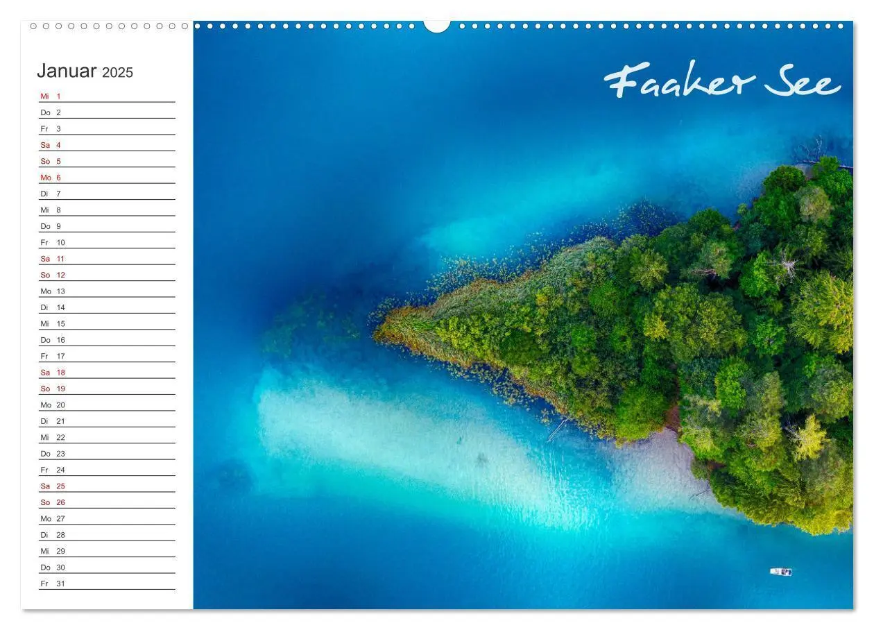 Bild: 9783435022557 | Wunderschönes Kärnten. Landschaft und Seen. (Wandkalender 2025 DIN...
