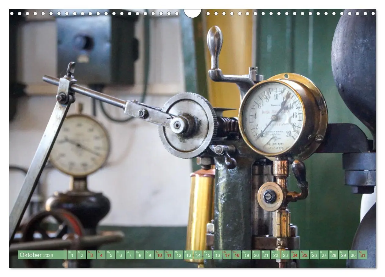 Bild: 9783457662557 | Dampfmaschinen - Technik (Wandkalender 2026 DIN A3 quer), CALVENDO...