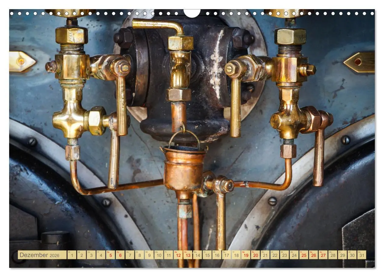Bild: 9783457662557 | Dampfmaschinen - Technik (Wandkalender 2026 DIN A3 quer), CALVENDO...