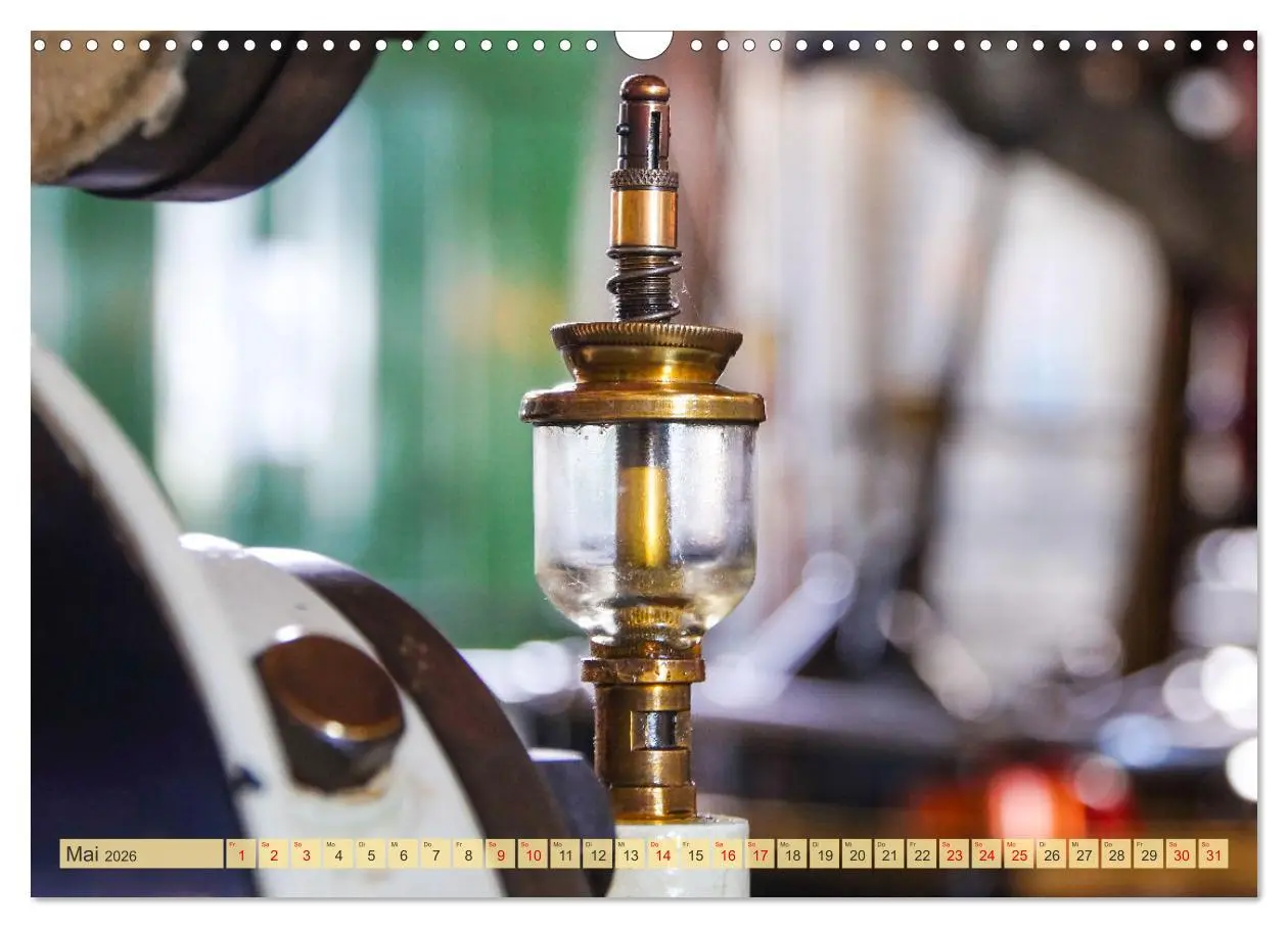 Bild: 9783457662557 | Dampfmaschinen - Technik (Wandkalender 2026 DIN A3 quer), CALVENDO...
