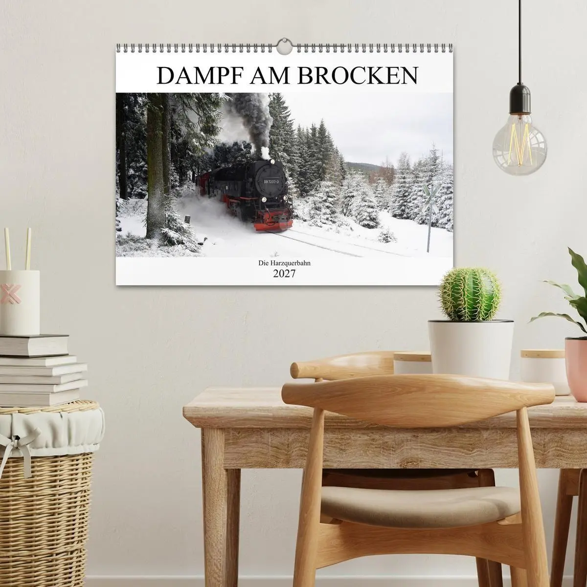 Bild: 9783569772557 | Dampf am Brocken - Die Harzquerbahn (Wandkalender 2027 DIN A3...