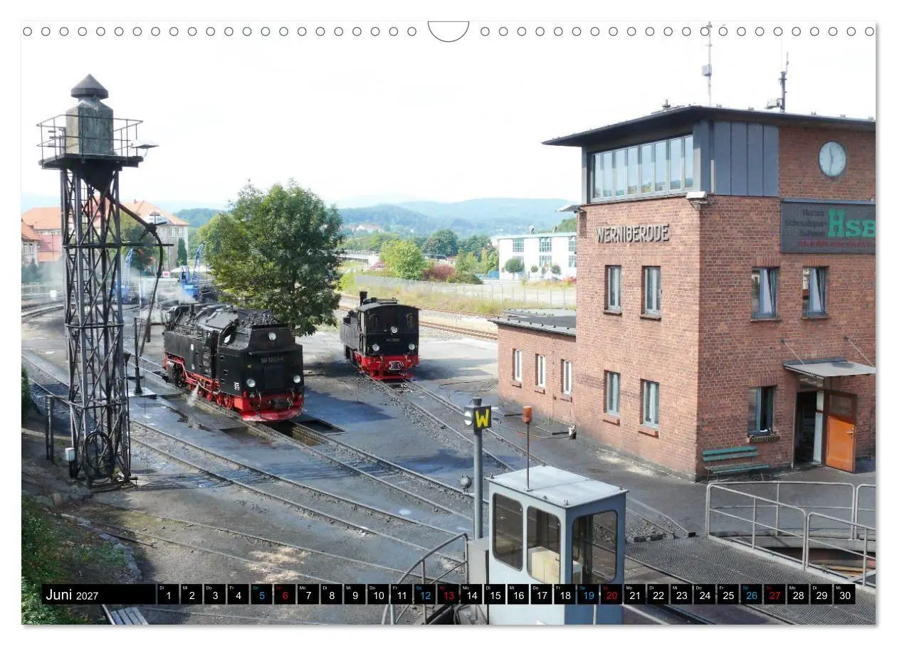 Bild: 9783569772557 | Dampf am Brocken - Die Harzquerbahn (Wandkalender 2027 DIN A3...