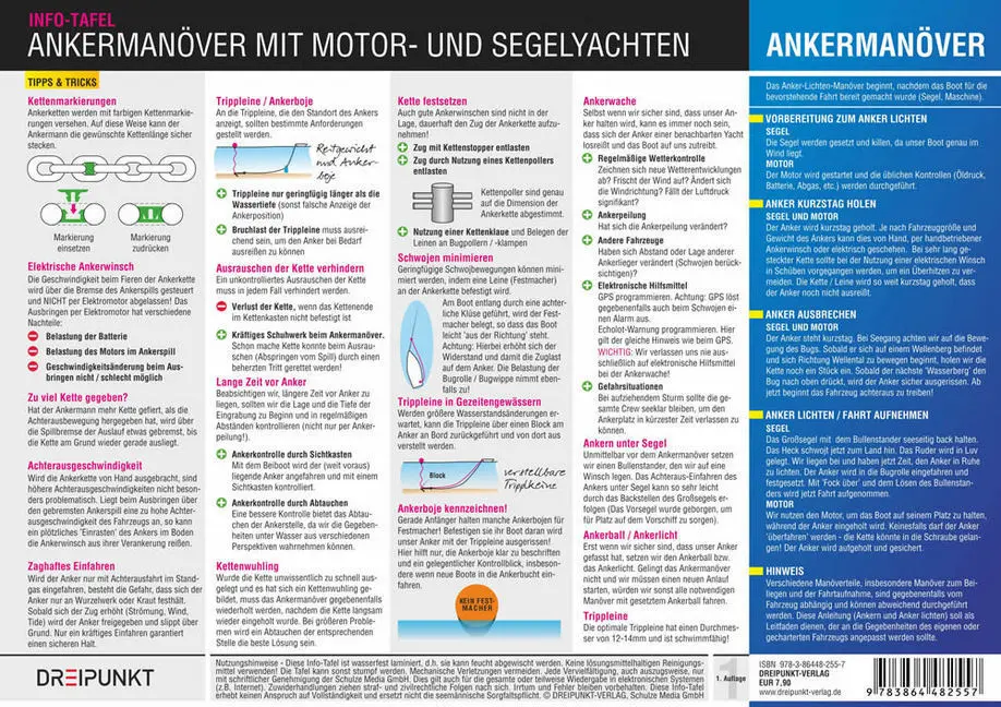Bild: 9783864482557 | Ankermanöver | Michael Schulze | Lehr-, Lern-, Bildkarten | 2 S.