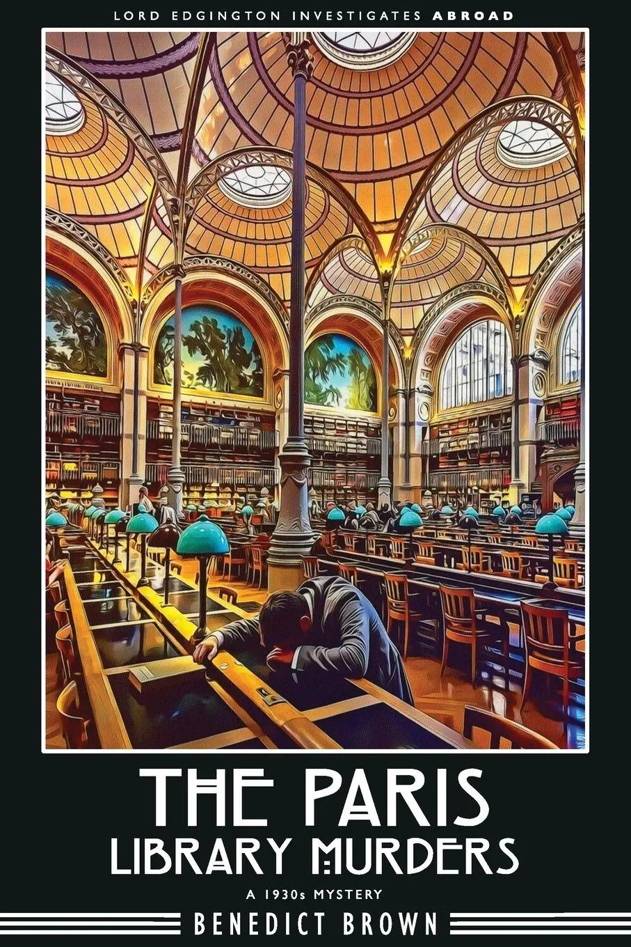 Cover: 9788419162557 | The Paris Library Murders | A 1930s Mystery | Benedict Brown | Buch